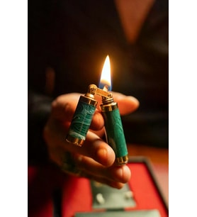 Caka Lighter Rex Harmony Koyu Yeşil Benzinli Çakmak - CKL-082