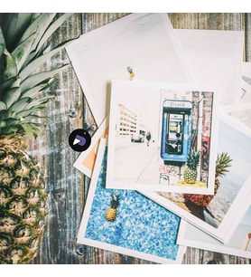 Kişiye Özel Kare Fotoğraf Baskı - Kare Fotoğraf Çıkart - Kare Foto Kart (30 Adet)