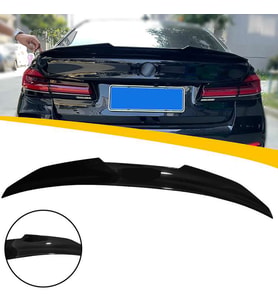 Bmw G30 PSM Bagaj Üstü Spoiler Parlak Siyah Spoyler Plastik İthal 2017-2020