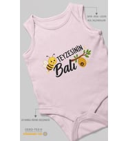Teyzesinin Balı Sıfır Kol Bebek Zıbını %100 Pamuk