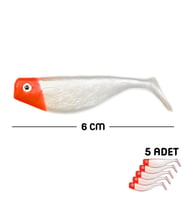 Savex Kırmızı/ Beyaz 6 cm Sasi 5'li (141-3017)