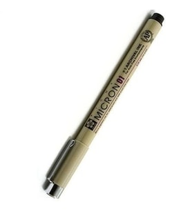 SAKURA PIGMA MICRON 01 TEKNİK ÇİZİM KALEMİ 0,25MM SİYAH