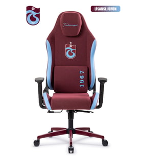 Fanchair x Trabzonspor Bordo Mavi Kumaş Lisanslı Oyuncu Koltuğu