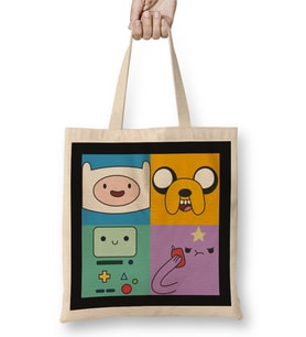 Adventure Time Bez Çanta Uzun Saplı