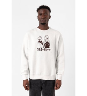 Jujutsu Kaisen Anime Long Beyaz Erkek 2ip Sweatshirt