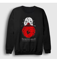 Presmono Unisex Siyah Kaonashi No Face Spirited Away Sweatshirt 543551tt