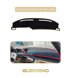 MERCEDES W126/C126 1979-1991TORPİDO KORUMA HALISI BEJ KENAR