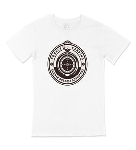 Camping Compass Tişört