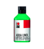 Marabu Aqua Linol Baskı Boyası Blue Green 250 ml (Yeşil)