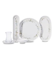 Korkmaz Luna Collection 25 Parça Kahvaltı Takımı