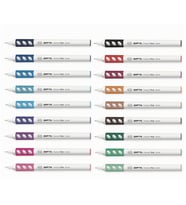 Gıpta Fineliner Thick 0.4 mm Yuvarlak Gövde Kalem 18 Renk Set 