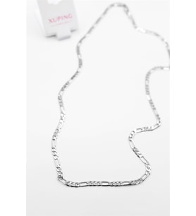 Ezme Zincir Kolye - 60 cm - Gümüş