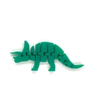 Minikbahcem Flexi Hareketli Oyuncak Dinazor Triceratops