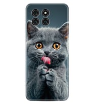 Reeder S71 Pro Kılıf Boutique Baskılı Resimli Komik Kedi Pcode -008