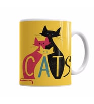 Cats Kediler Kupa Bardak Porselen