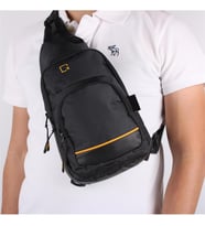 Bagacar Mega Model 1006 Siyah Unisex Body Bag Omuz Çantası