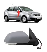 Vw Polo 2005-2010 Sağ Ayna Komple Manuel 6Q1857508N