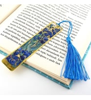 Vincent Van Gogh İrisler İris Çiçekleri Tablo Resim Metal Ayraç Kitap Ayracı AY028