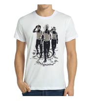 Bant Giyim - Naruto Anbu Kakashi Yamato Beyaz Erkek Tişört