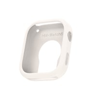 Xiaomi Redmi Watch Uyumlu 6 Yumuşak TPU Silikon Kasa Koruyucu Zore Watch Gard 41 (Bej)