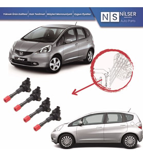 Honda Jazz Arka Ateşleme Bobini Arka 1.4 2002-2008 (4 ADET)