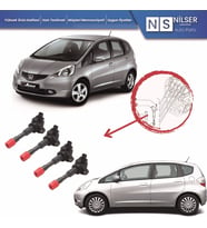 Honda Jazz Arka Ateşleme Bobini Arka 1.4 2002-2008 (4 ADET)