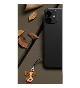 Miyuki Boncuk El Yapımı Köpek Telefon Çarmı - Charm 1