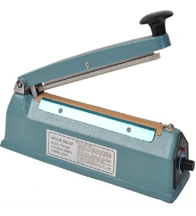 Poşet Ağzı Torba Kapatma Yapıştırma Makinası Demir 20 Cm (5680)