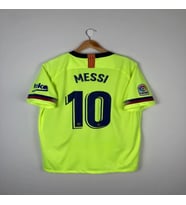 Barcelona Lionel Messi Retro Futbol Forması Yeşil