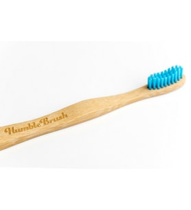 Humble Brush Bambu Diş Fırçası Mavi Orta