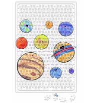 Gezegenler Puzzle 240 Parça Yapboz