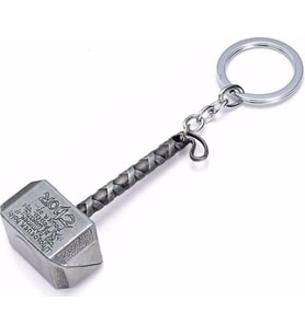 Thor'Un Çekici Gümüş Renk Anahtarlık