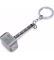 Thor'Un Çekici Gümüş Renk Anahtarlık