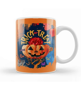Trick Or Treat 03 Kupa Bardak Porselen