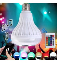 Hoparlör Ve Led Lamba Uzaktan Kumandalı Ampül