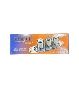 Küçük Metal Tuzluk Takımı