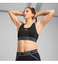 Puma 4KEEPS Elastic Bra Siyah Sporcu sütyeni - 525319 51