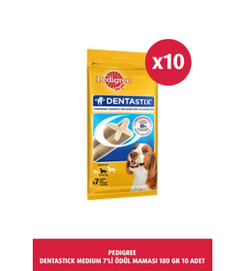 PedigreeDentastix 7'li Köpek Ödül Maması 180 G 10x