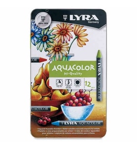 Lyra Aquacolor Sulandırılabilir Pastel Boya 12 Renk 