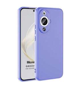 Microsonic Huawei Nova 12S Kılıf Groovy Soft Lila (Lila)
