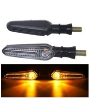 Motosiklet Sinyal Takım Yanıp Söner (Kaymaz) Led Sarı Işık Mt25-R25 Model (Sağ+Sol 2 Adet)Arasmto