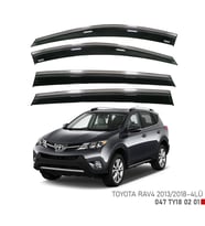 Toyota Rav-4 Kromlu Cam Rüzgarlığı Niken 2013-2018 Arası