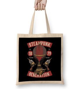 Steampunk Generation Bez Çanta Uzun Saplı