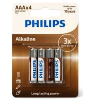 Philips İnce Kalem Pil AAA 4Lü - 2 paket