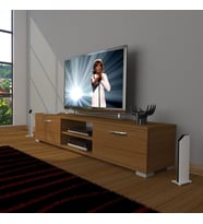 Decoraktiv Eko 140 Mdf Dvd Tv Ünitesi Tv Sehpası (Ceviz)