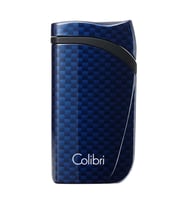 Colibri Falcon Karbon Desenli Mavi Puro Çakmağı