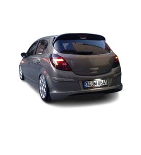 Opel Corsa D (2007 - 2014) Arka Ek (Plastik)