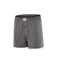 Yıldız 43 Erkek Çapa Desenli Penye Havlu Bel Rahat Düğmeli Boxer