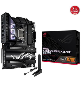 ASUS ROG CROSSHAIR X870E HERO DDR5 HDMI DP PCIE 5.0 AM5 ATX