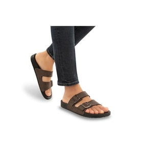 Muya Nova 31410-165 Anatomik Taban Erkek Terlik Kahve 40-45 (Kahverengi)